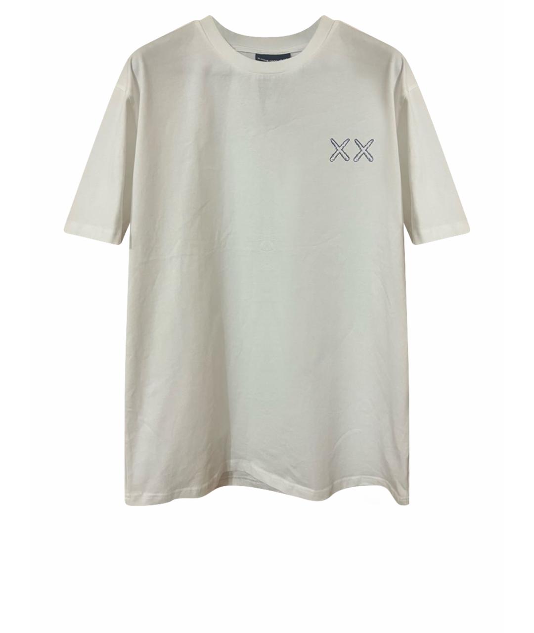 KAWS Белая хлопковая футболка, фото 1