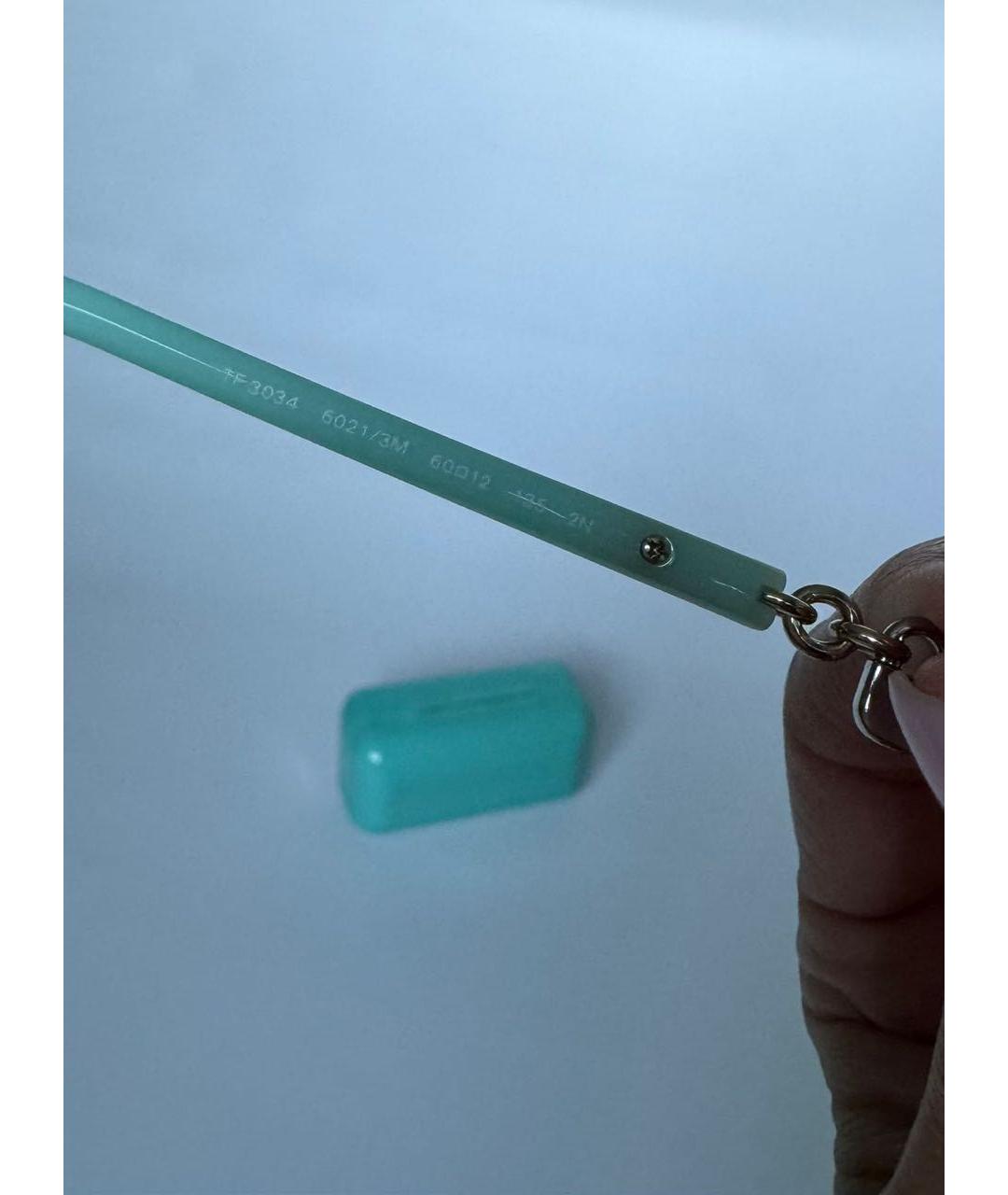 TIFFANY&CO Металлические солнцезащитные очки, фото 3