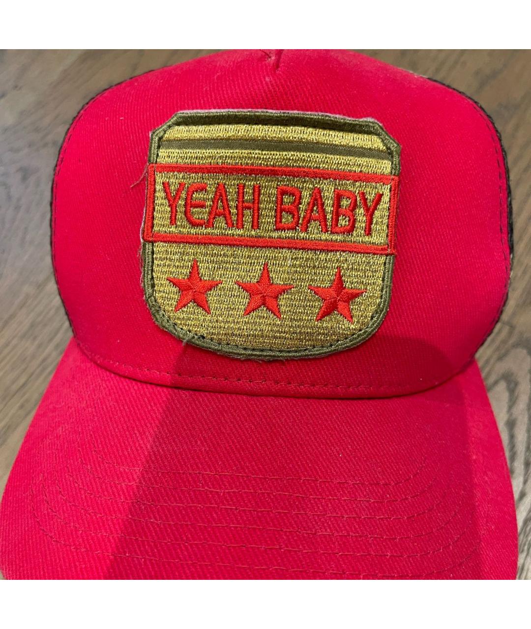 SAINT LAURENT Красная кепка, фото 5