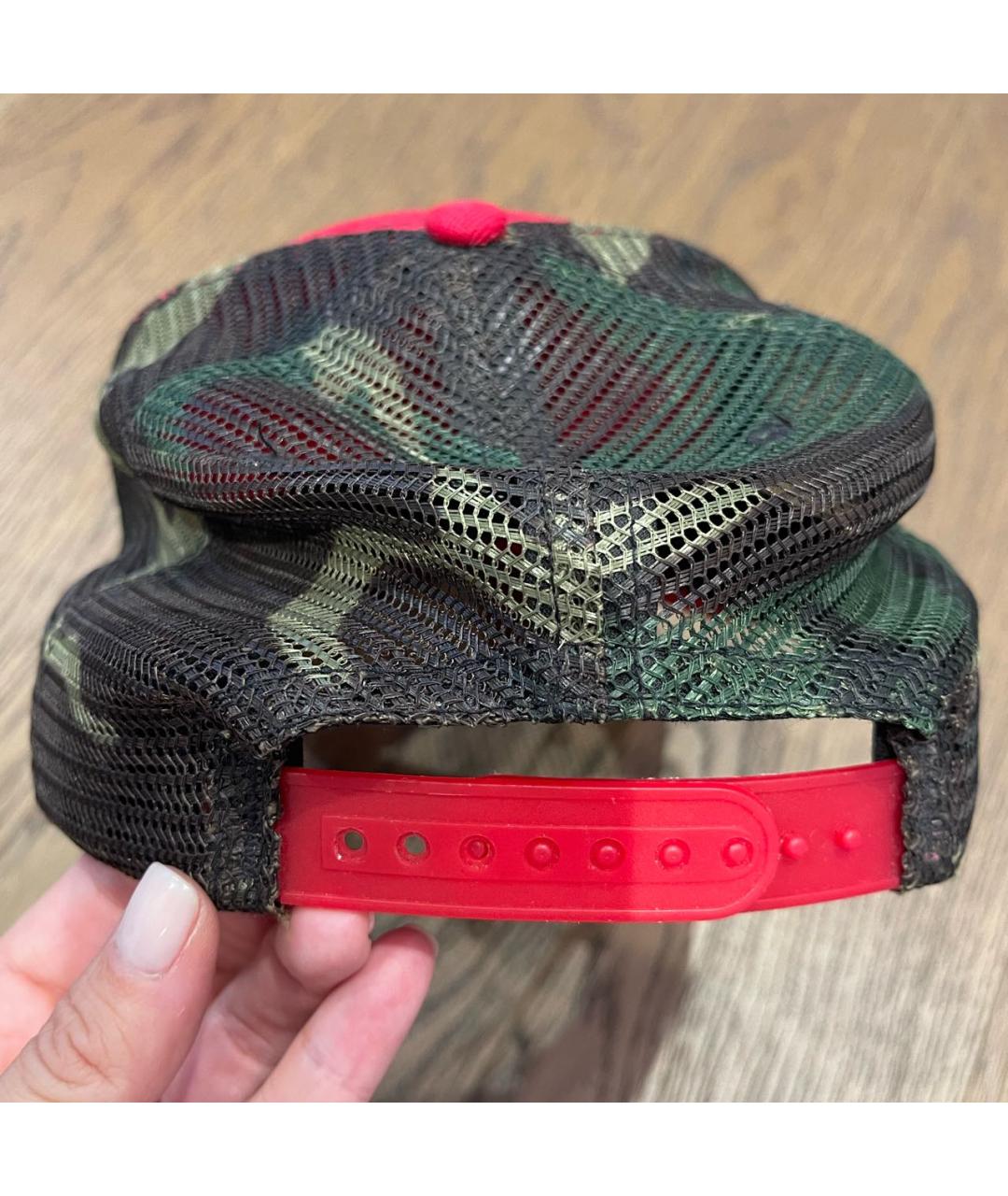 SAINT LAURENT Красная кепка, фото 3