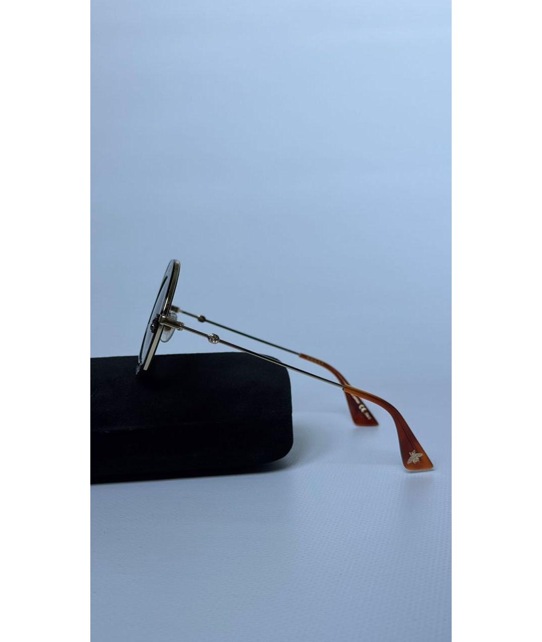 GUCCI Черные пластиковые солнцезащитные очки, фото 2