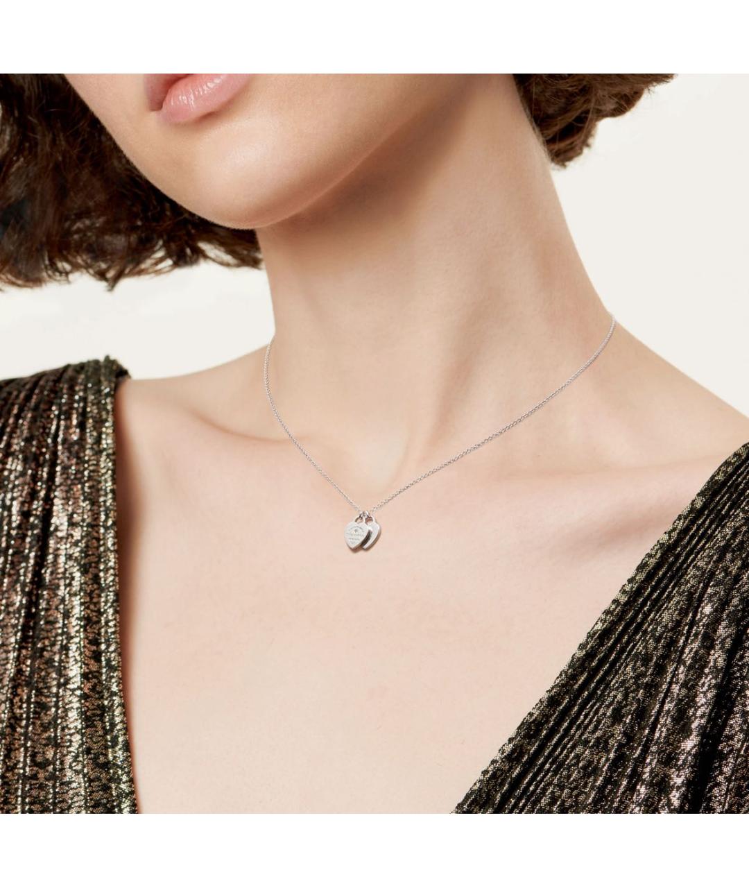 TIFFANY&CO Серебрянный серебряный кулон, фото 2