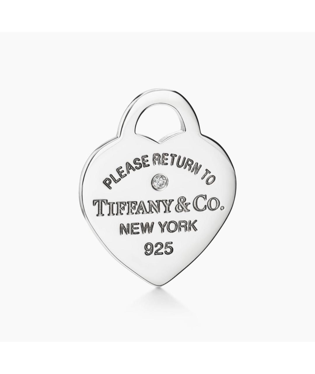 TIFFANY&CO Серебрянный серебряный кулон, фото 5