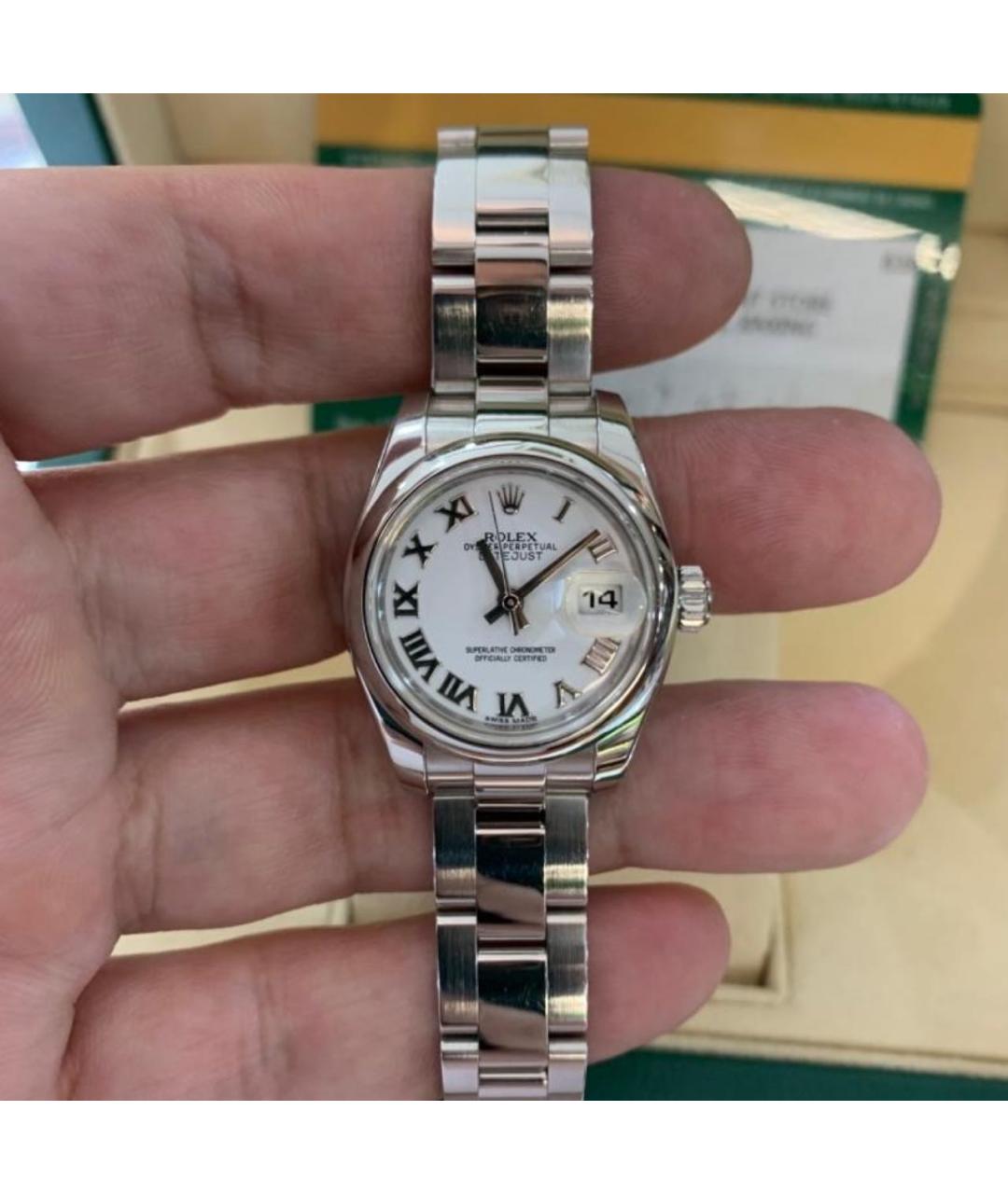ROLEX Серебряные часы, фото 3