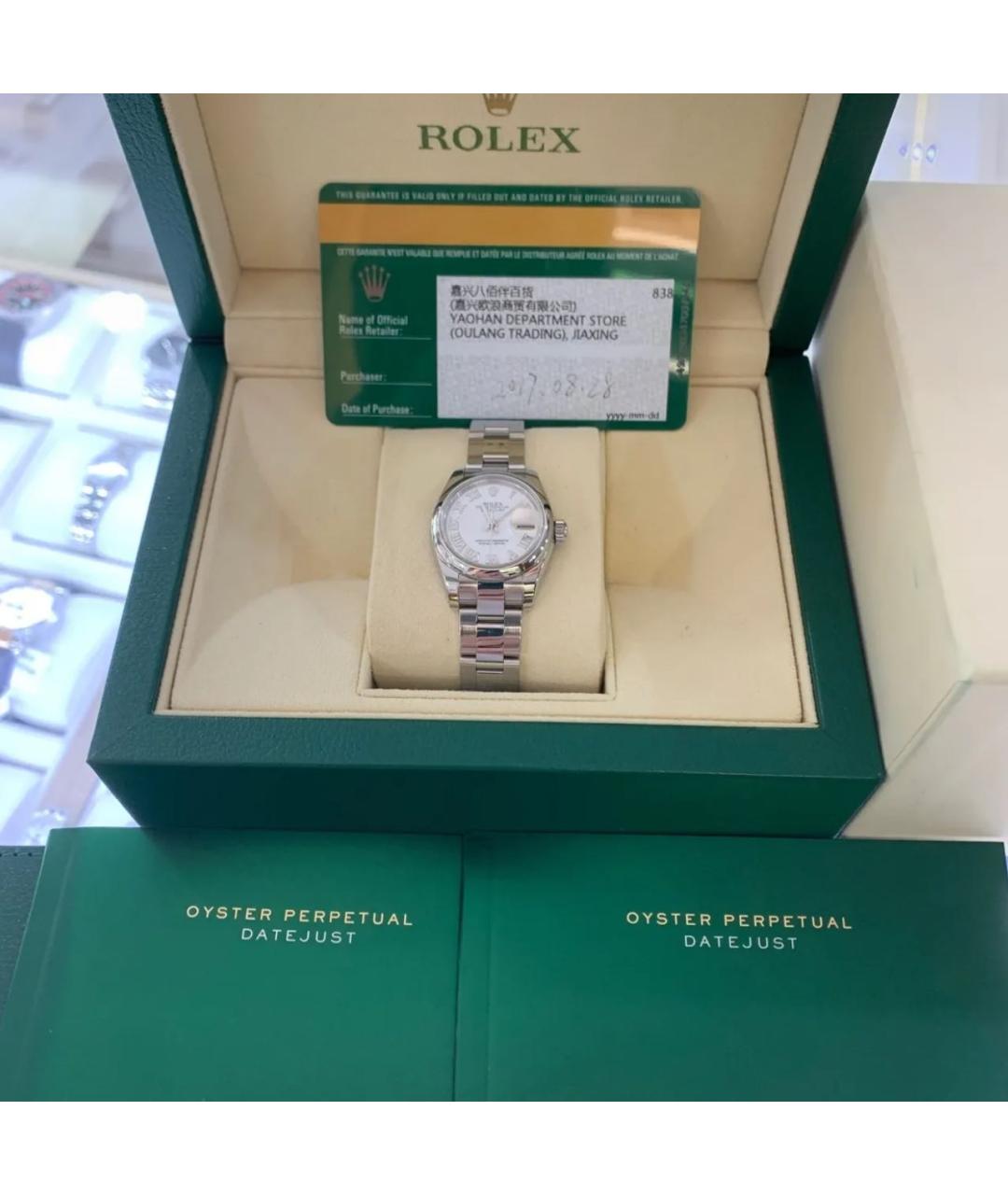 ROLEX Серебряные часы, фото 5