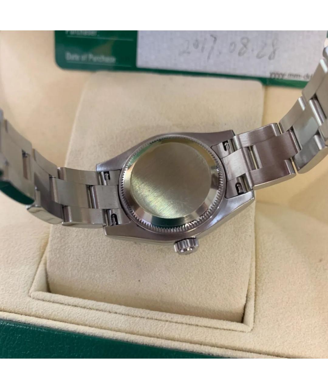 ROLEX Серебряные часы, фото 6
