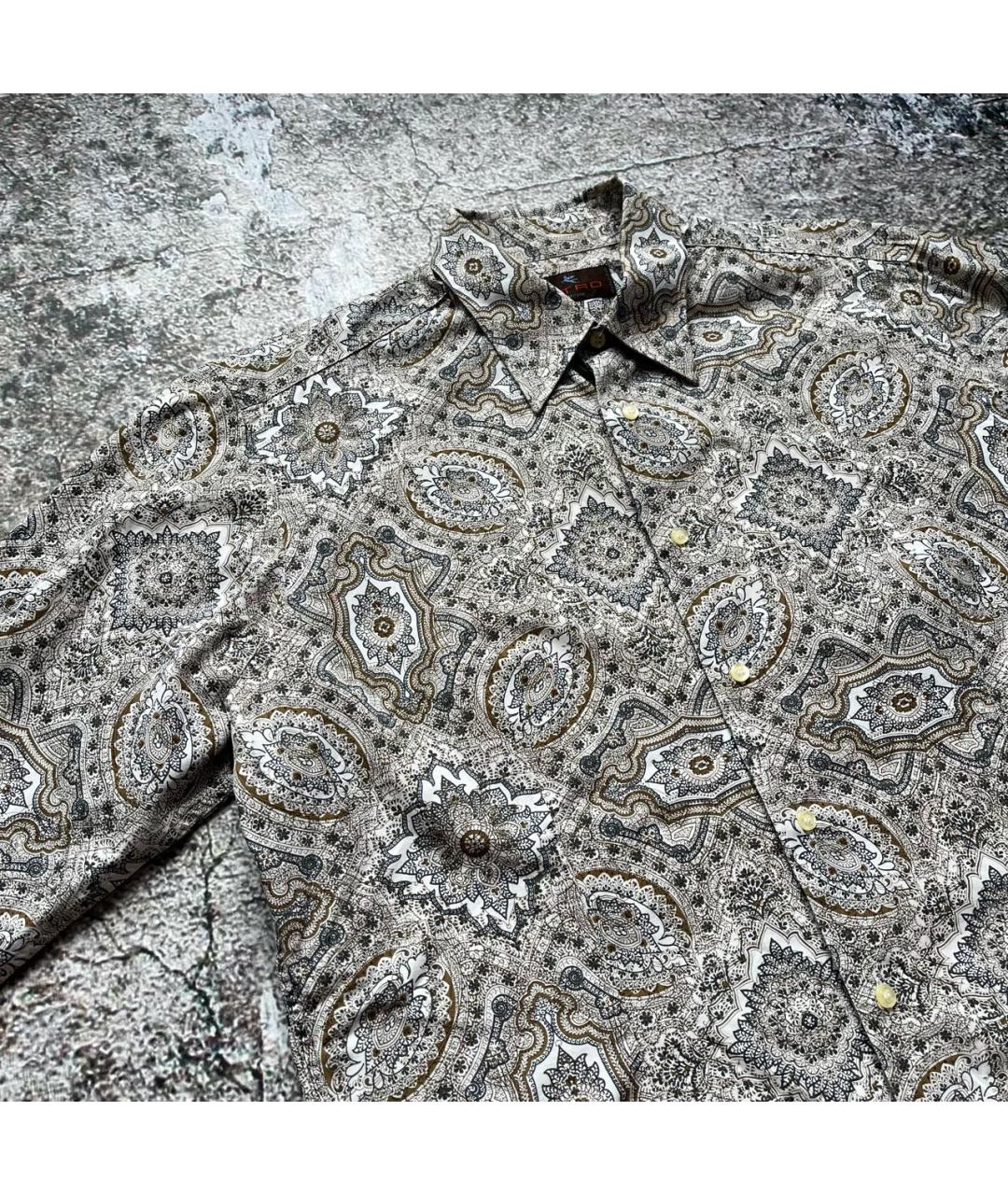 ETRO Хлопковая кэжуал рубашка, фото 2