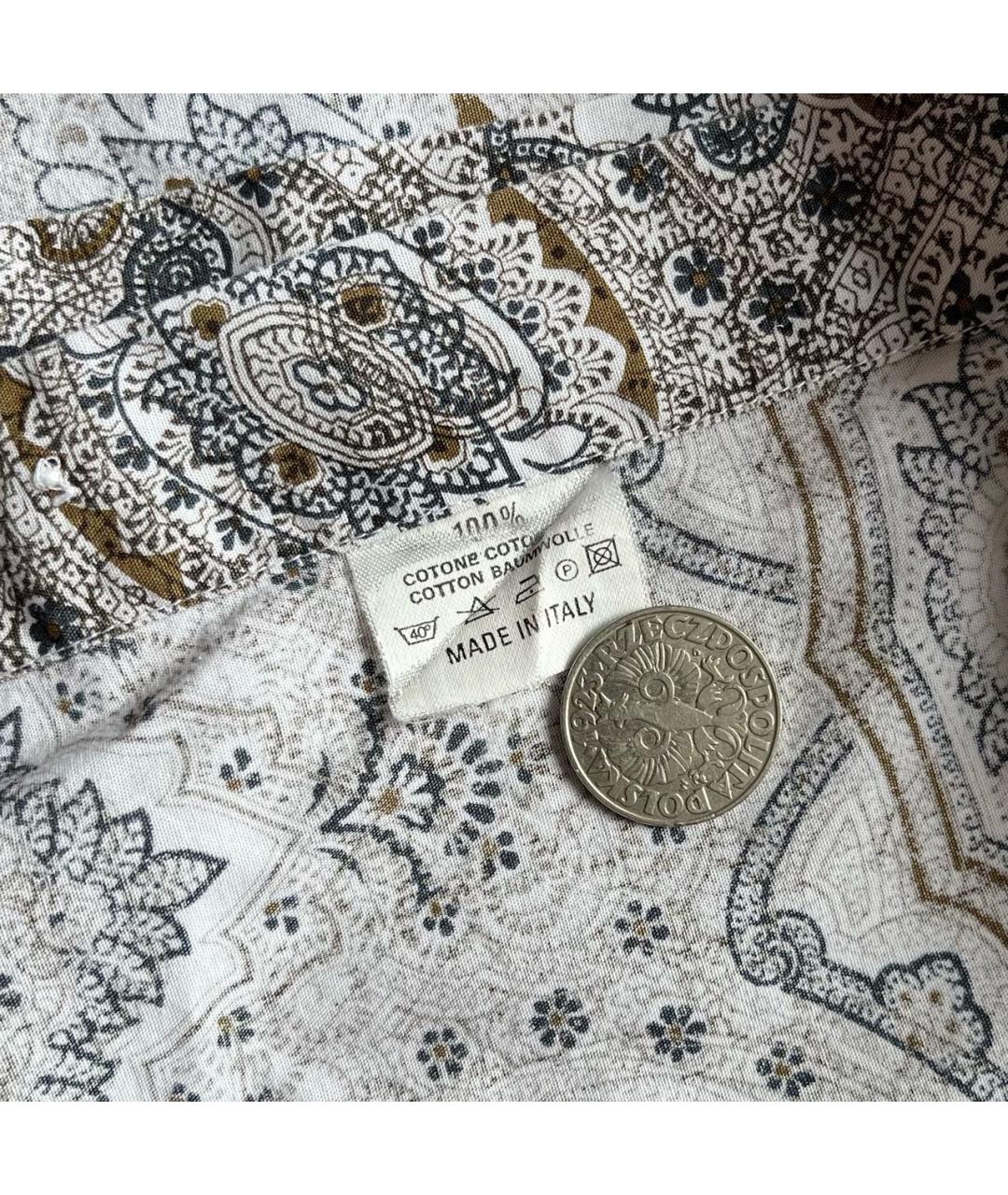 ETRO Хлопковая кэжуал рубашка, фото 8
