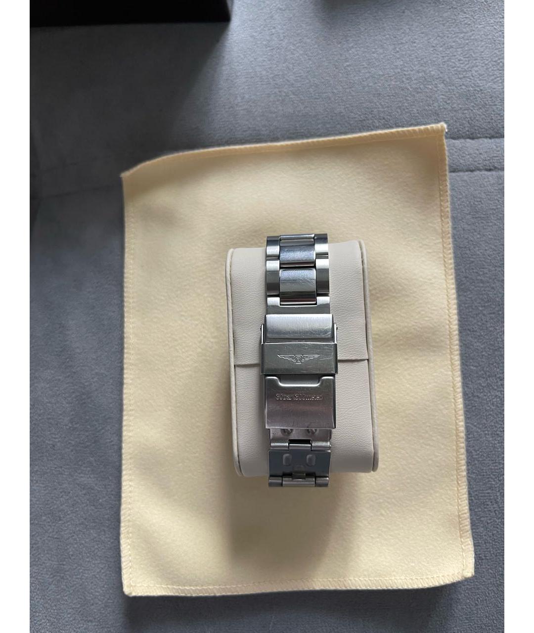 LONGINES Черные стальные часы, фото 2