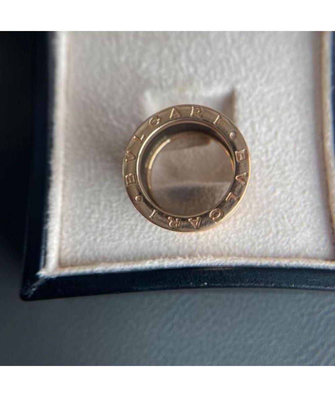 BVLGARI Синее кольцо из розового золота, фото 5
