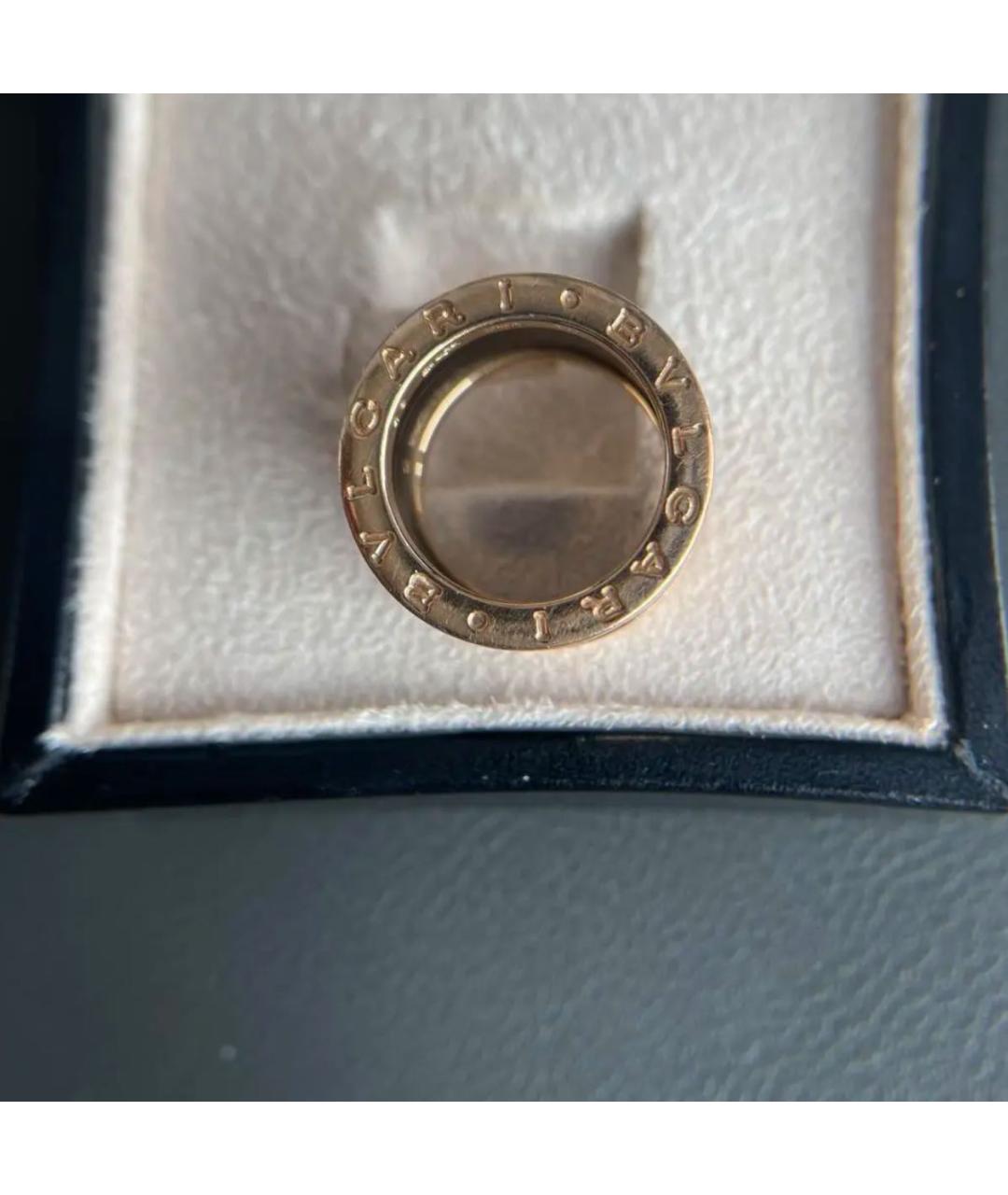 BVLGARI Синее кольцо из розового золота, фото 6