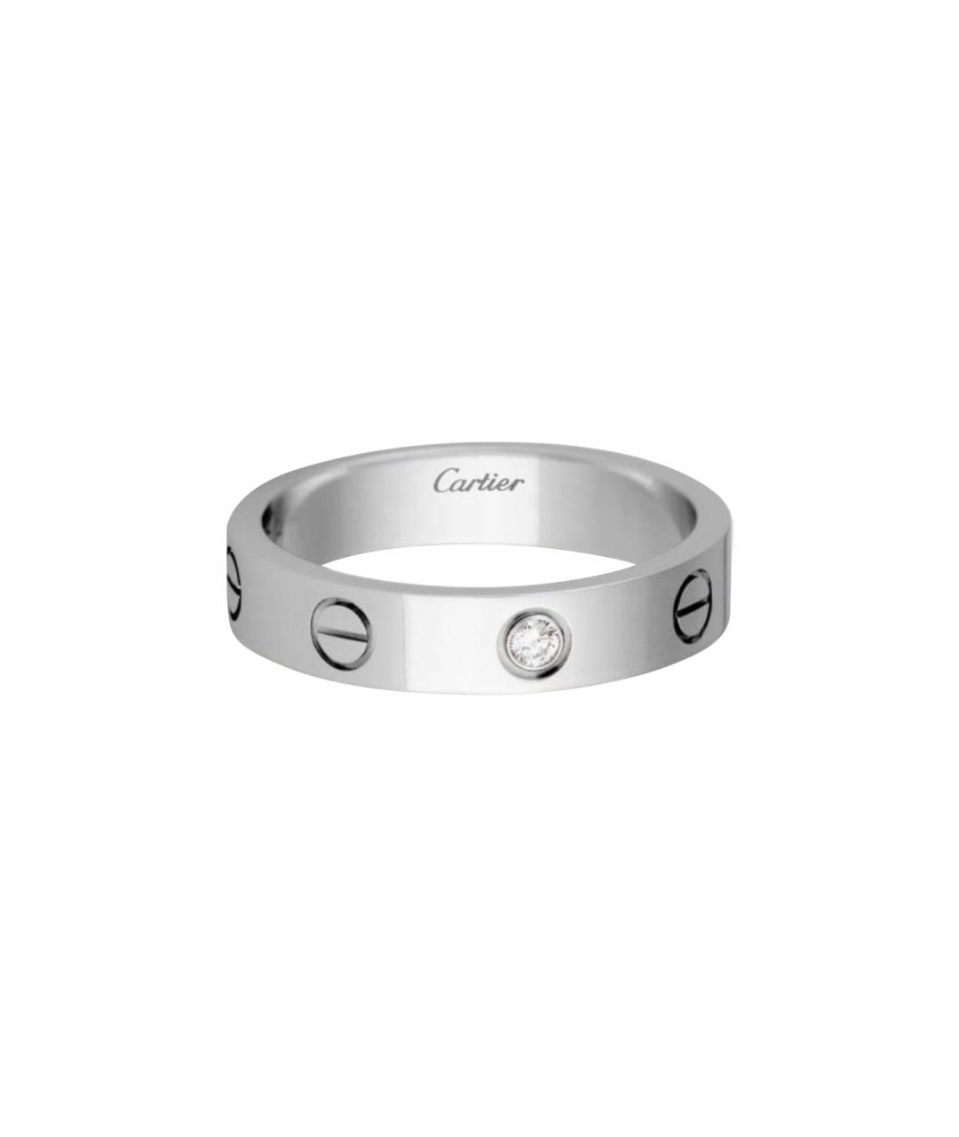 CARTIER Серебряное кольцо из белого золота, фото 1