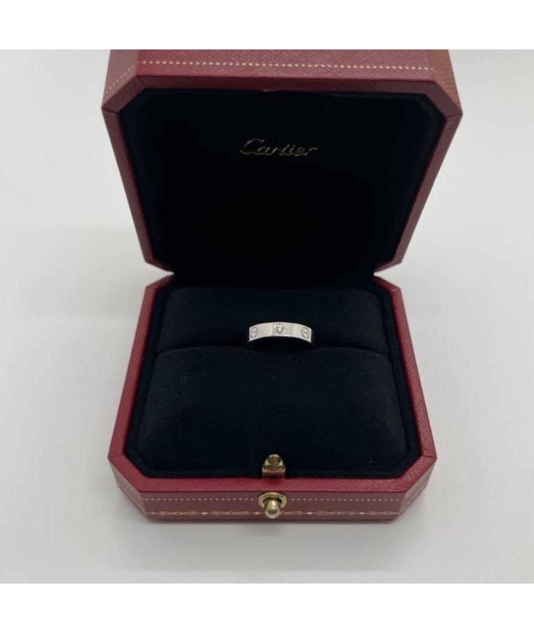 CARTIER Серебряное кольцо из белого золота, фото 2