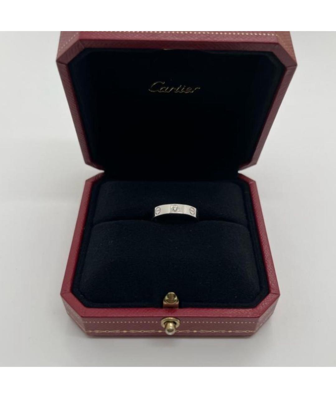 CARTIER Серебряное кольцо из белого золота, фото 3