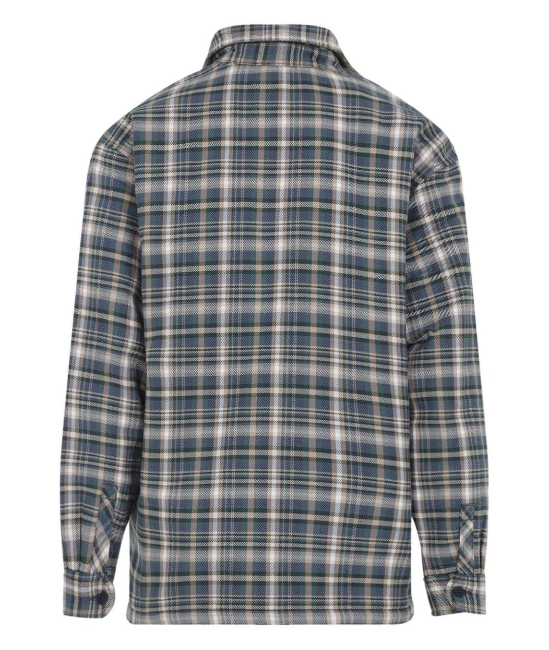 CARHARTT WIP Синяя хлопковая кэжуал рубашка, фото 2