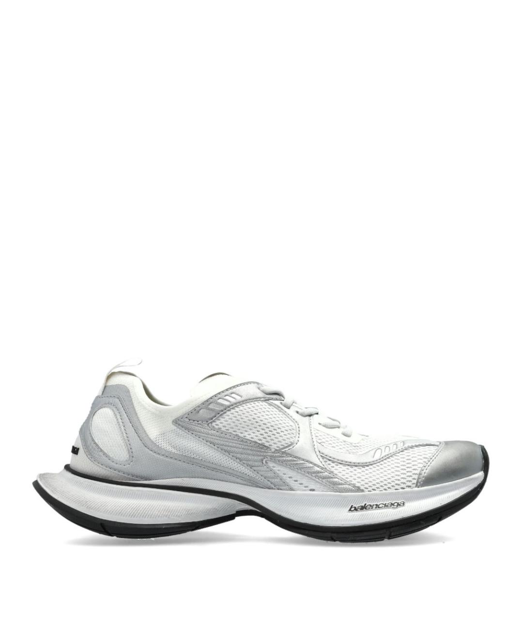 BALENCIAGA Белые синтетические низкие кроссовки / кеды, фото 1