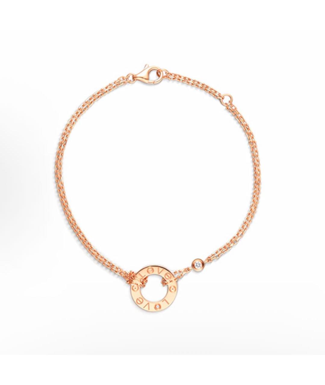 CARTIER Золотой браслет из розового золота, фото 2