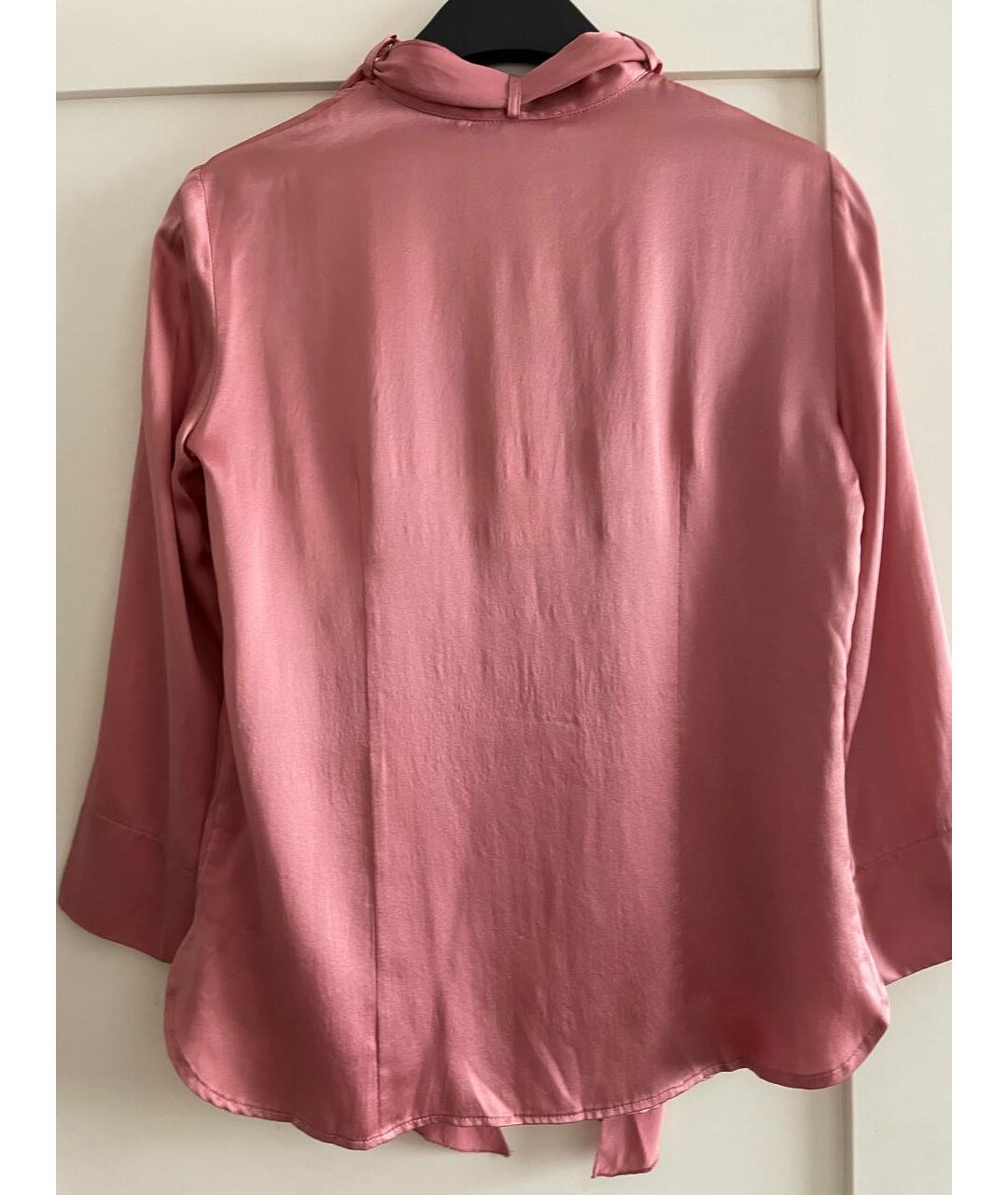 L'AUTRE CHOSE Розовая шелковая блузы, фото 2