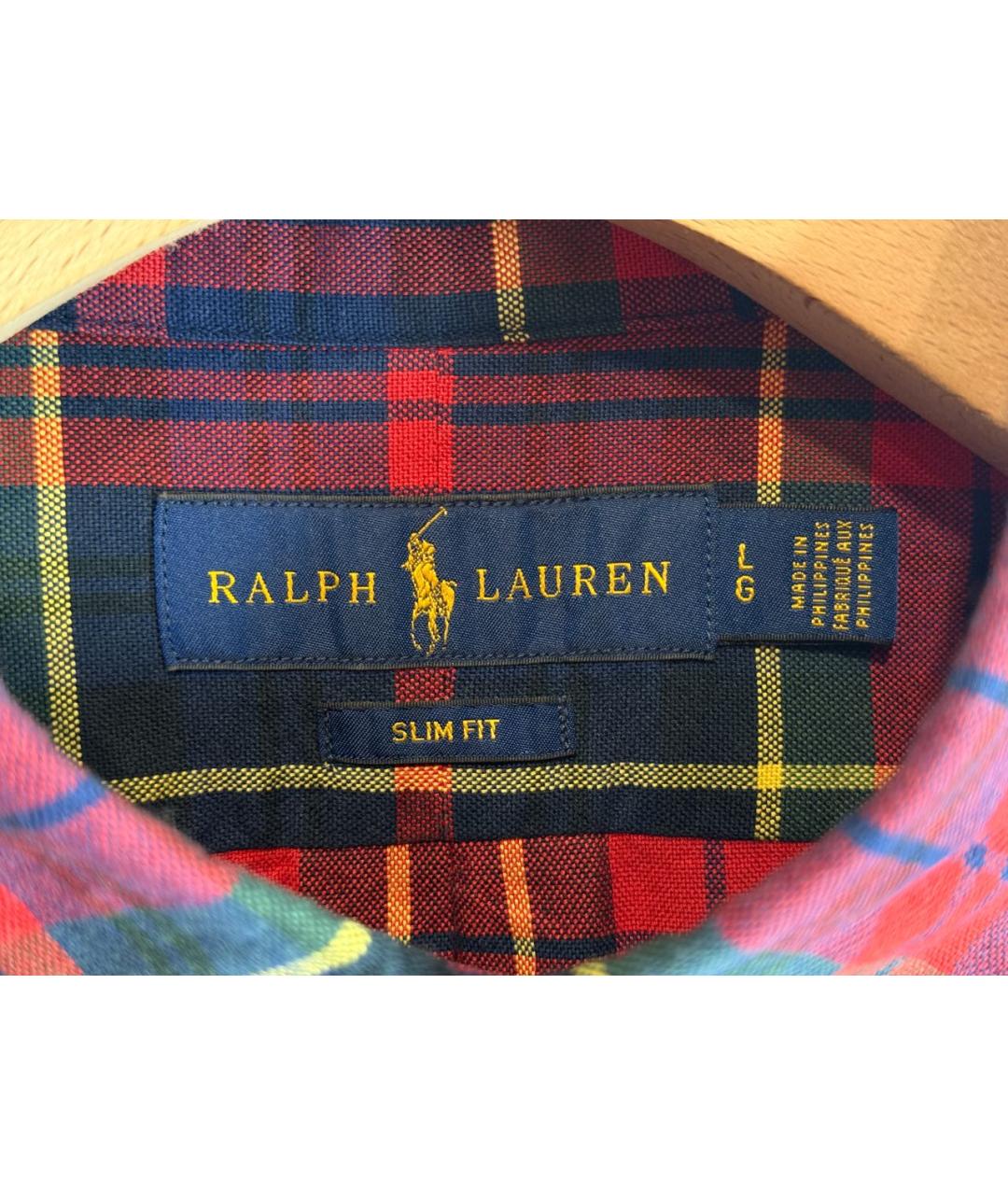 RALPH LAUREN Хлопковая кэжуал рубашка, фото 5