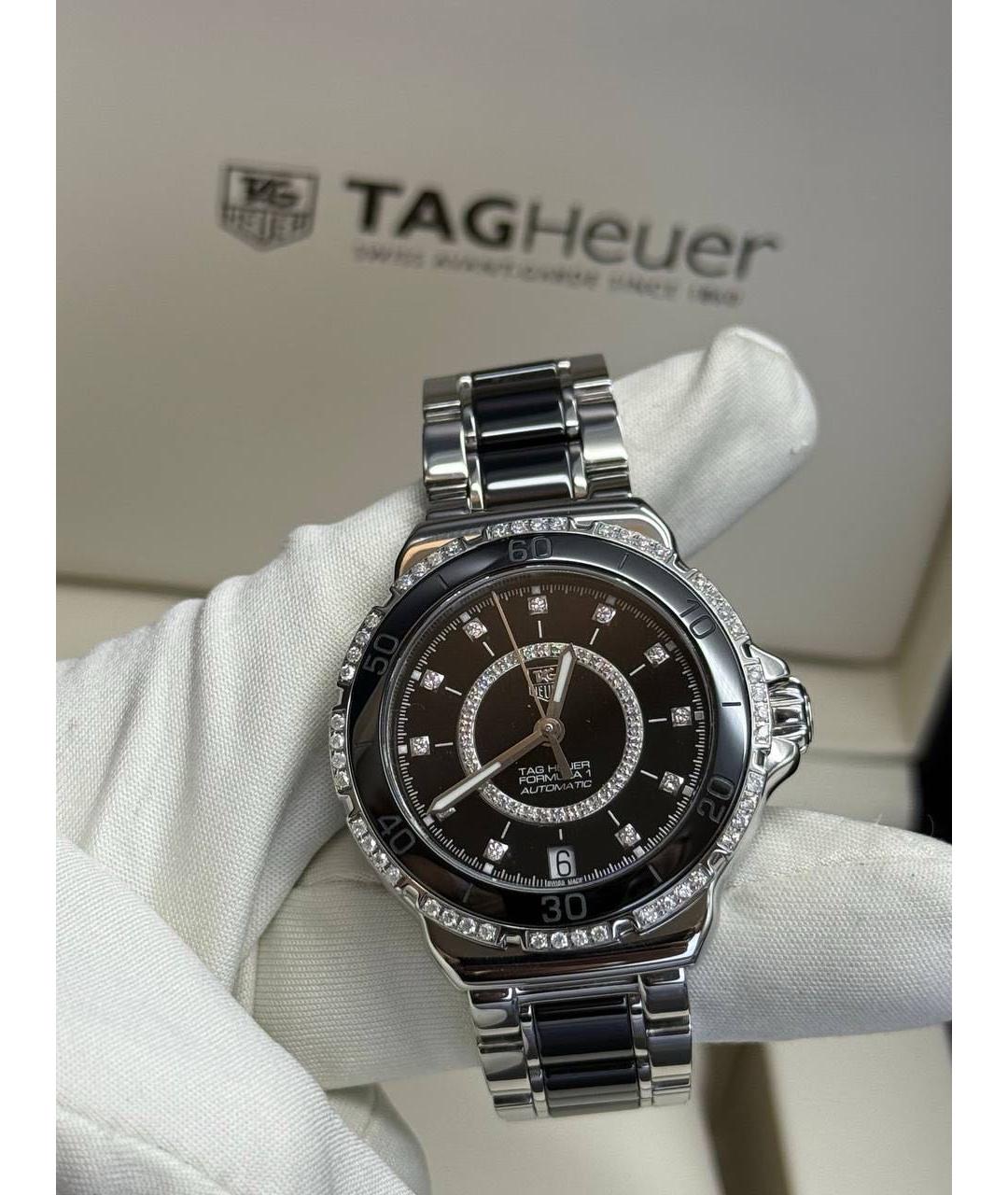 TAG HEUER Черные часы, фото 9
