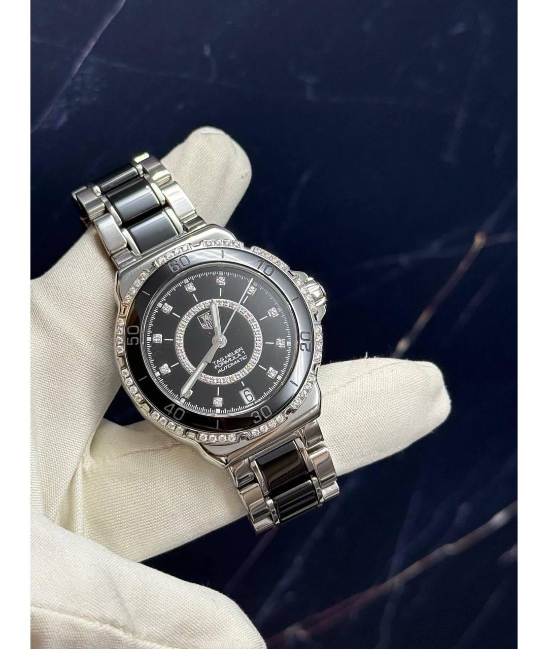 TAG HEUER Черные часы, фото 2