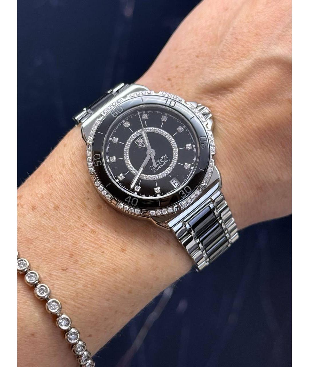 TAG HEUER Черные часы, фото 7