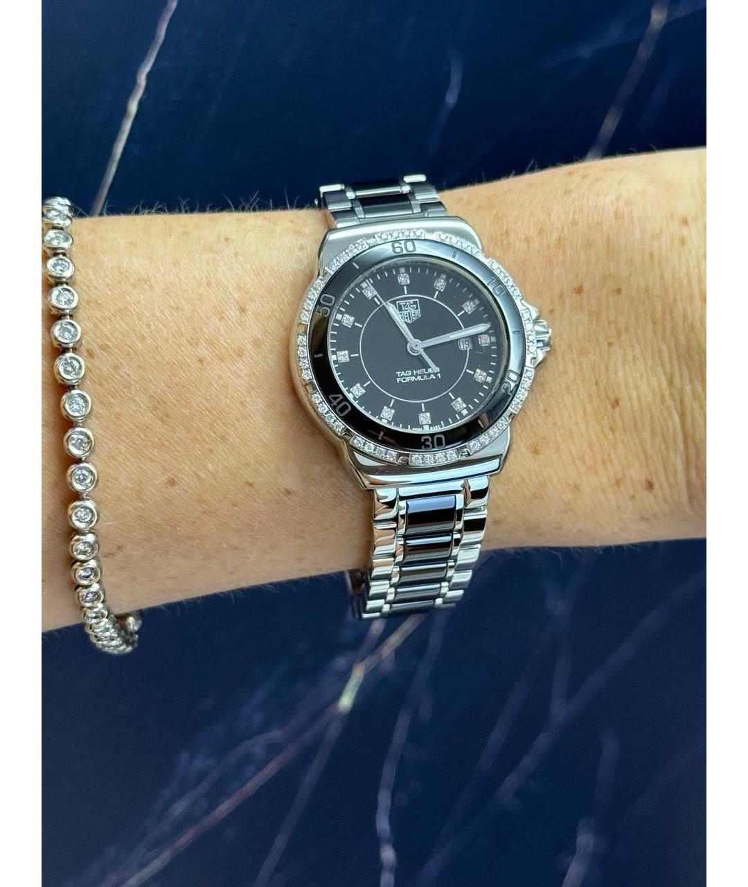 TAG HEUER Черные часы, фото 6