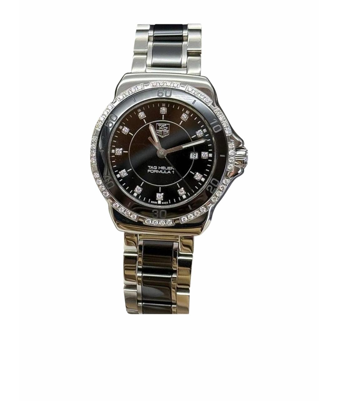 TAG HEUER Черные часы, фото 1