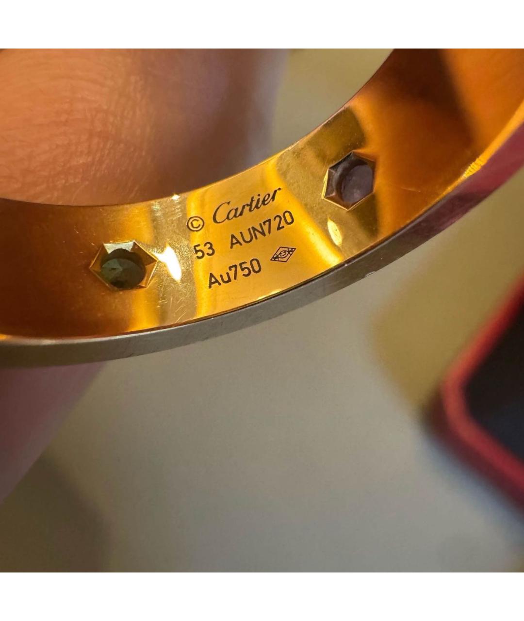 CARTIER Золотое кольцо из розового золота, фото 8