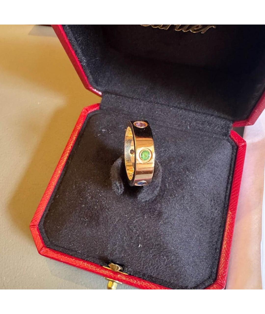 CARTIER Золотое кольцо из розового золота, фото 5
