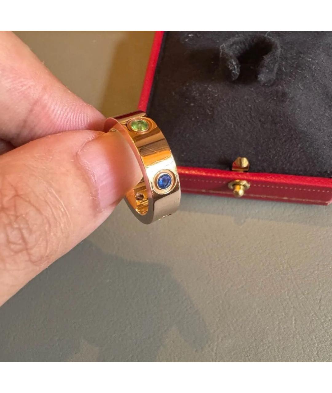 CARTIER Золотое кольцо из розового золота, фото 4