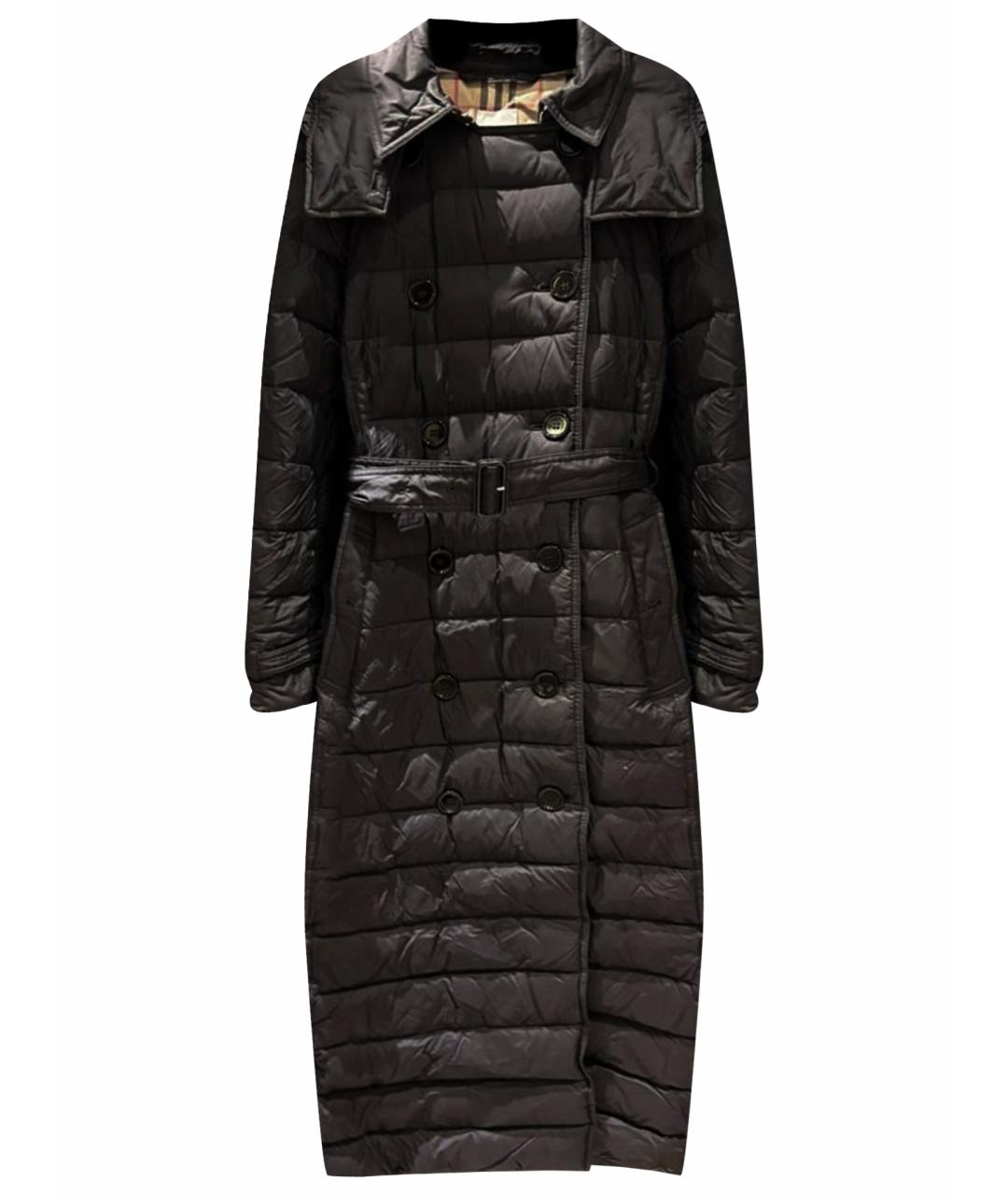 BURBERRY Черный пуховик, фото 1