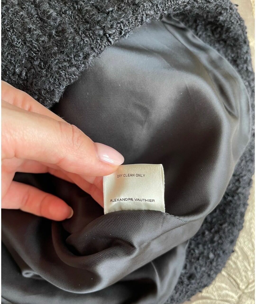 ALEXANDRE VAUTHIER Черная шерстяная юбка мини, фото 7