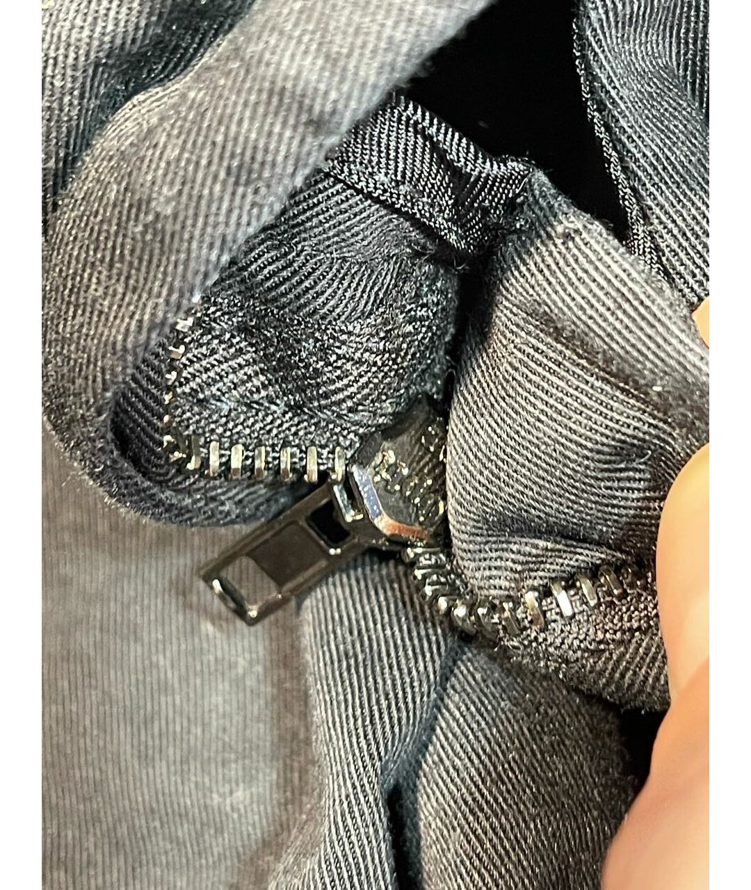 MIU MIU Черные хлопковые прямые брюки, фото 5