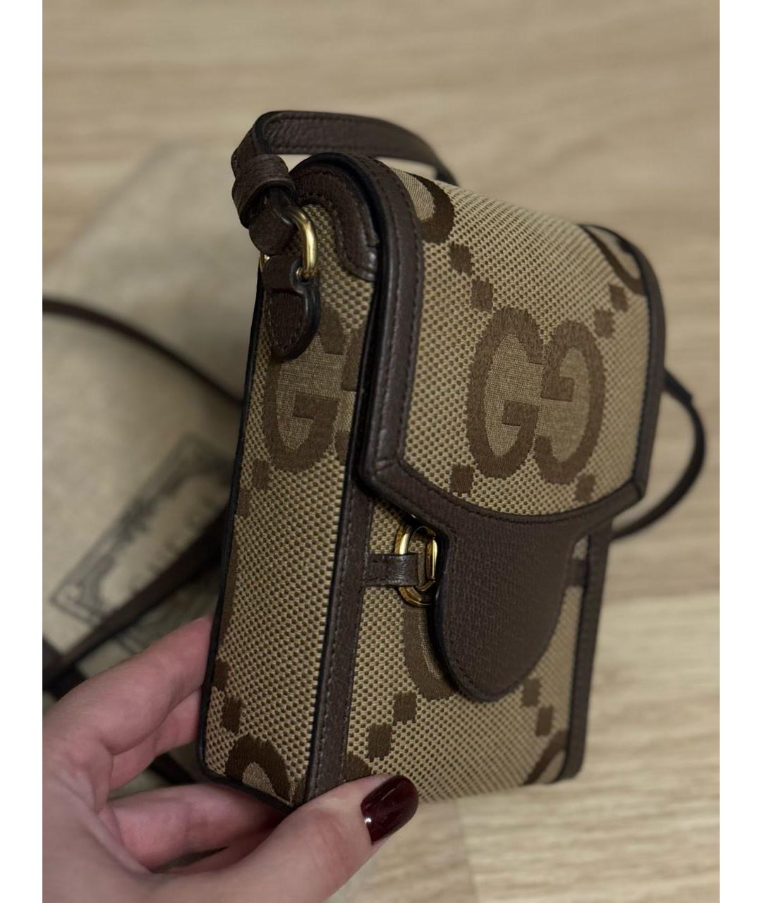 GUCCI Бежевая сумка через плечо, фото 2