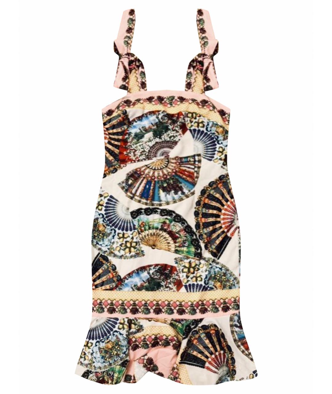 DOLCE&GABBANA Мульти хлопковый сарафан, фото 1