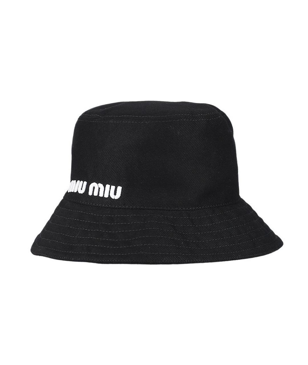 MIU MIU Черная панама, фото 2