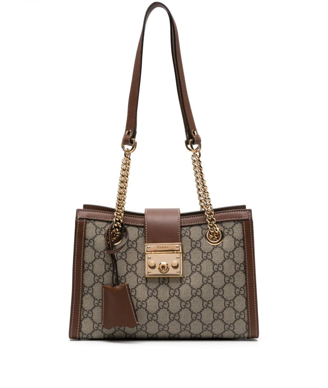 GUCCI Бежевая сумка тоут, фото 1
