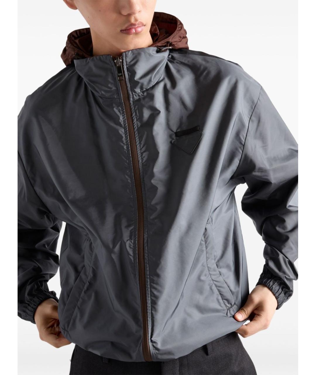 PRADA Мульти полиамидовая куртка, фото 2