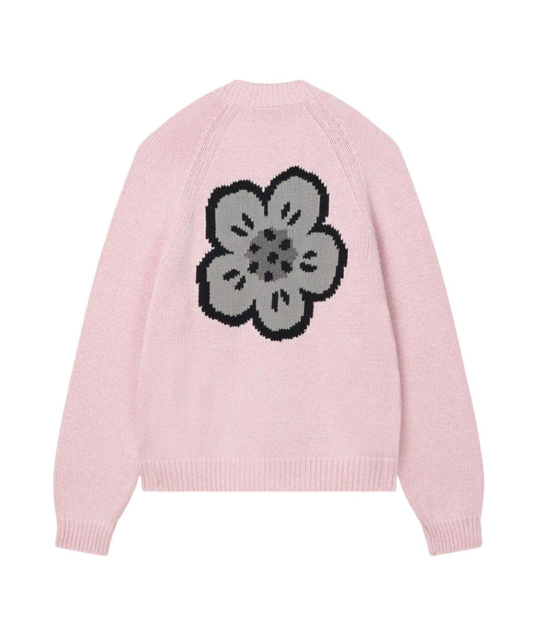 KENZO Розовый кардиган, фото 5