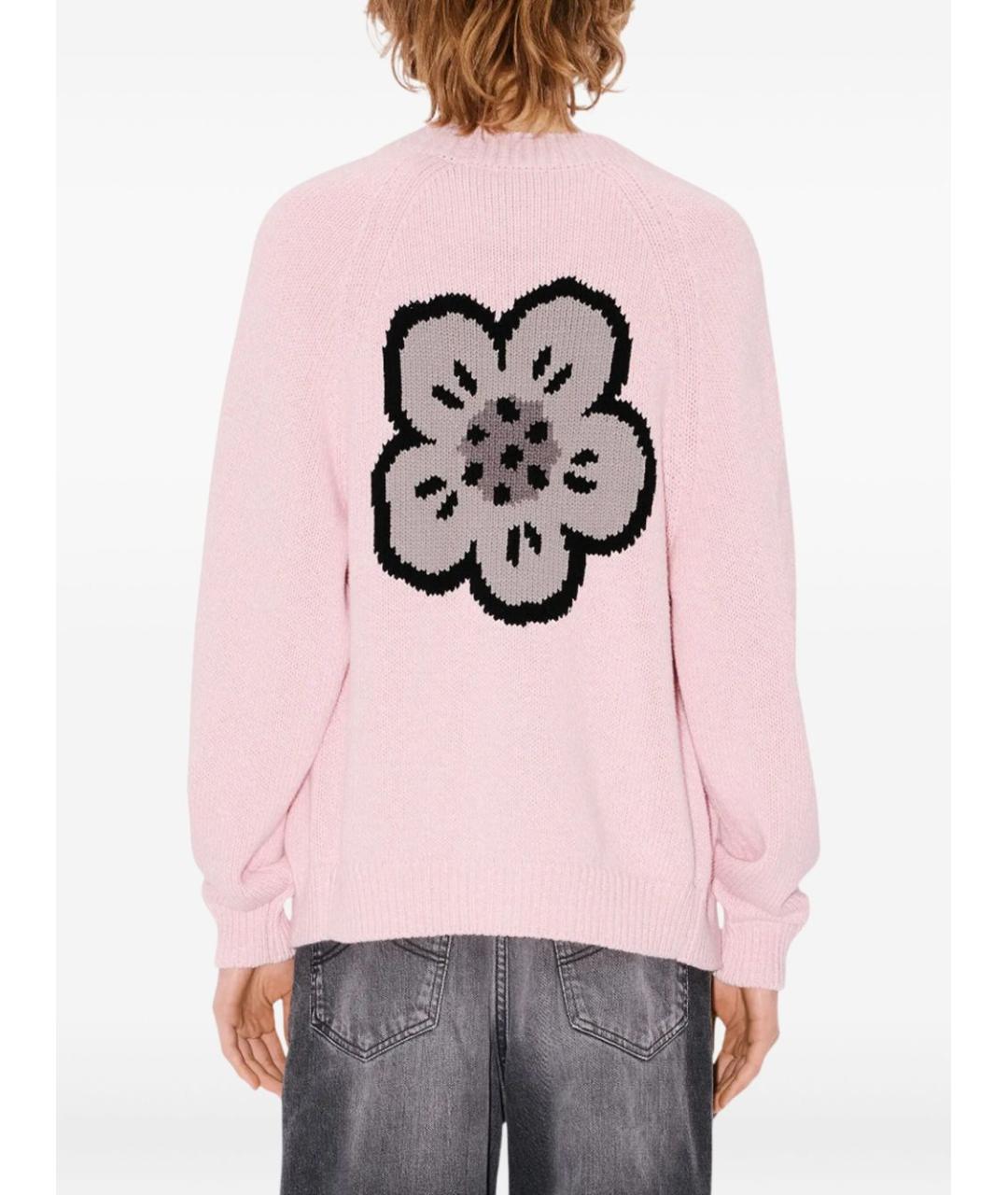 KENZO Розовый кардиган, фото 4