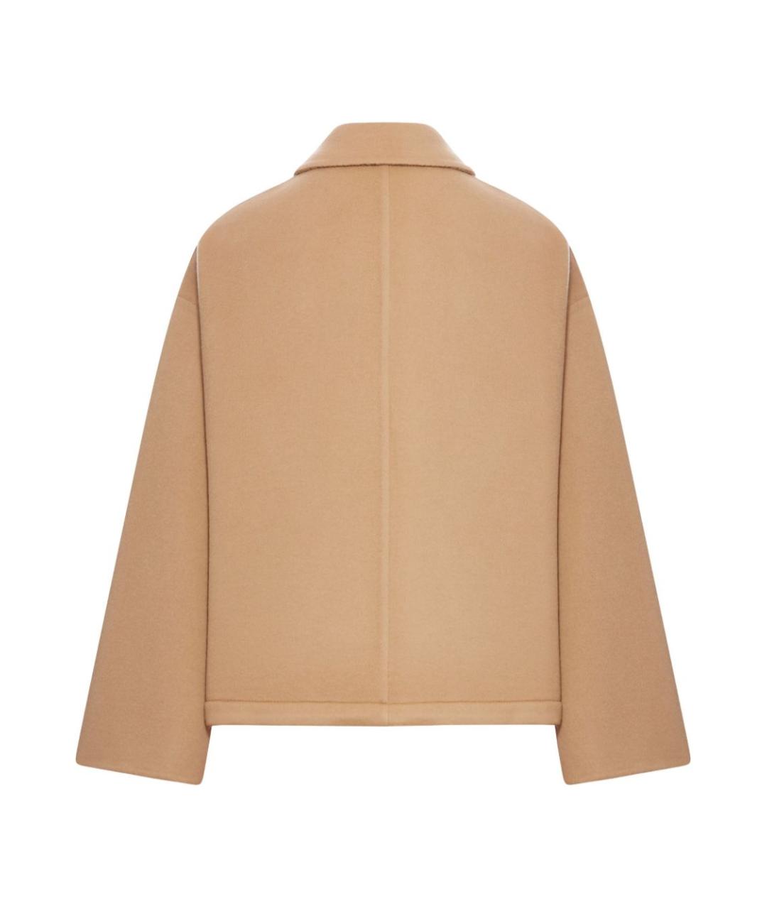 GUCCI Бежевое шерстяное пальто, фото 2