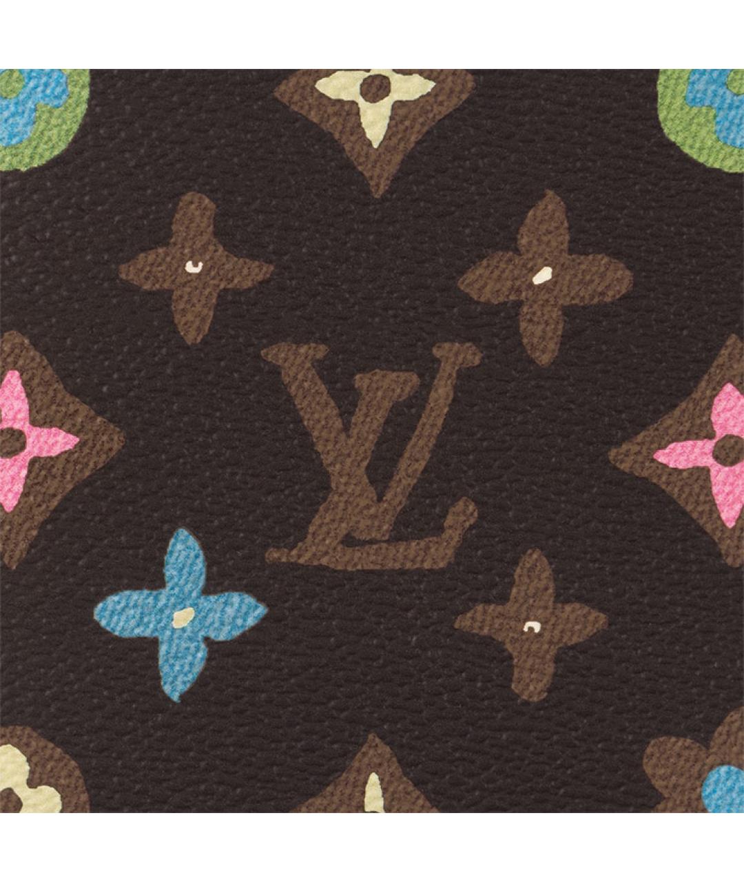 LOUIS VUITTON Коричневый кошелек, фото 6