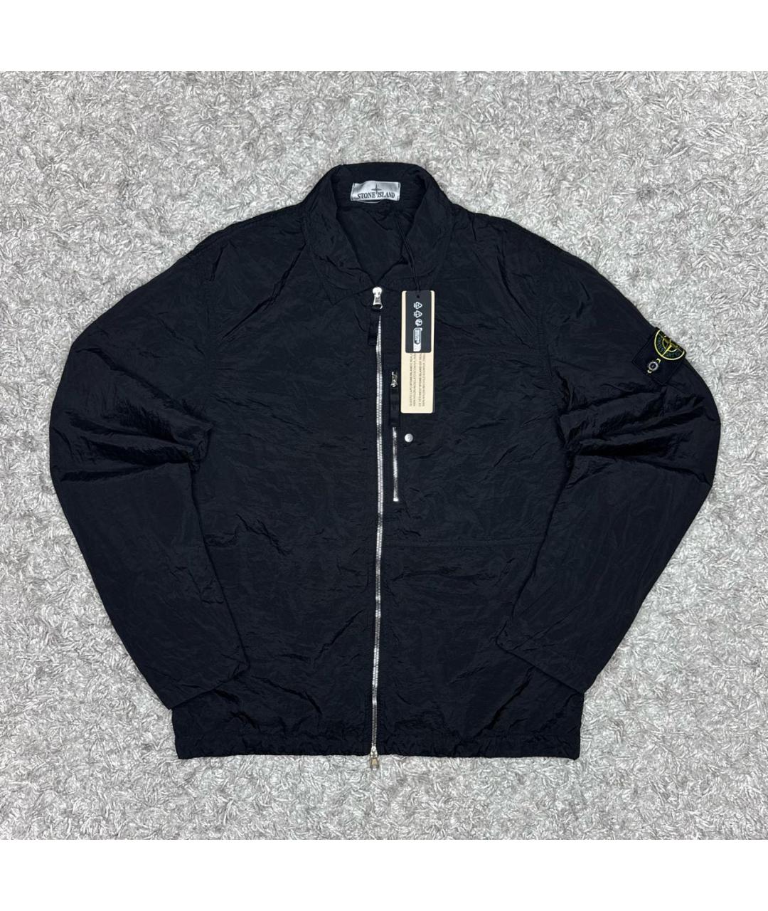 STONE ISLAND Черная куртка, фото 6