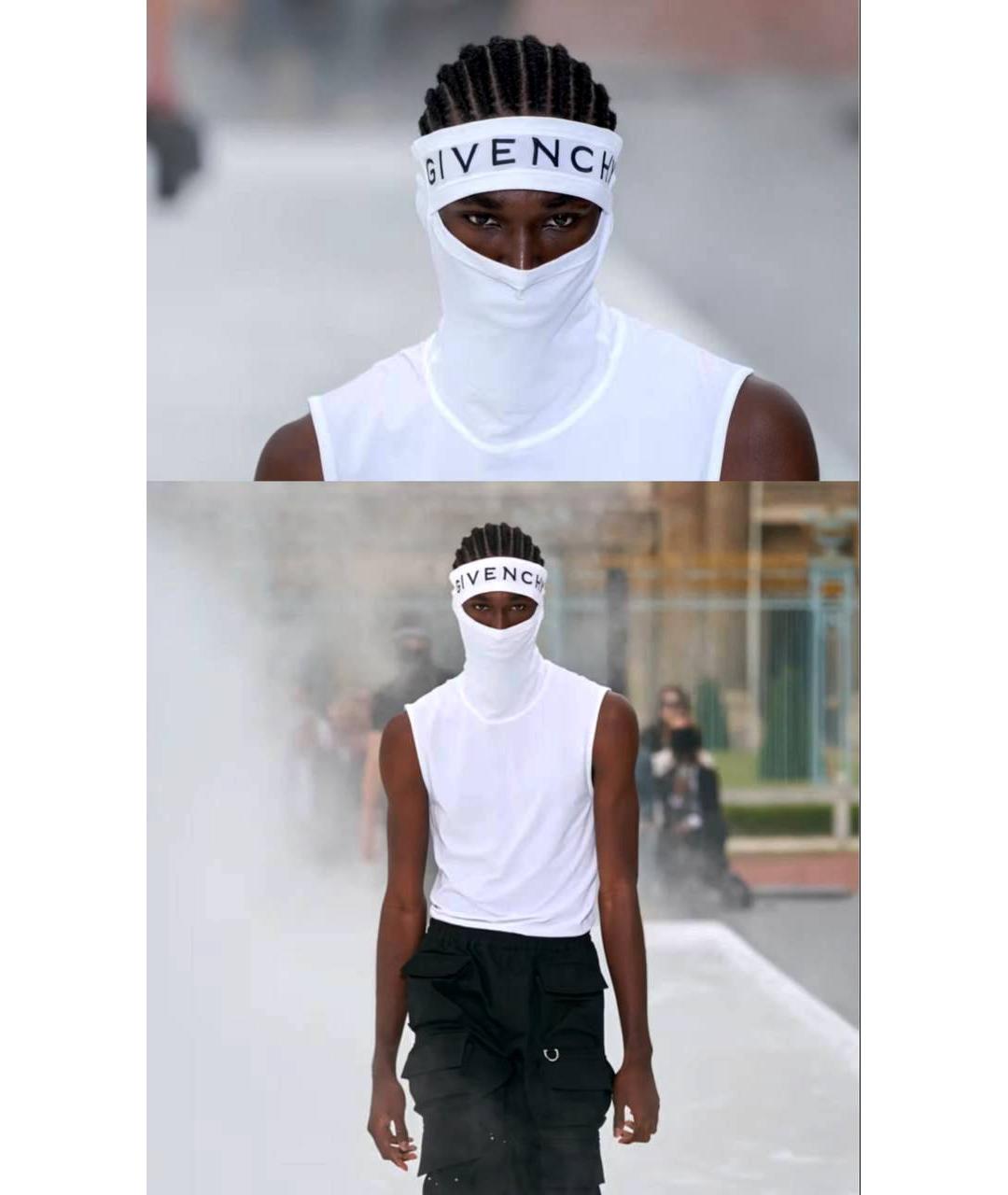 GIVENCHY Белая майка, фото 6