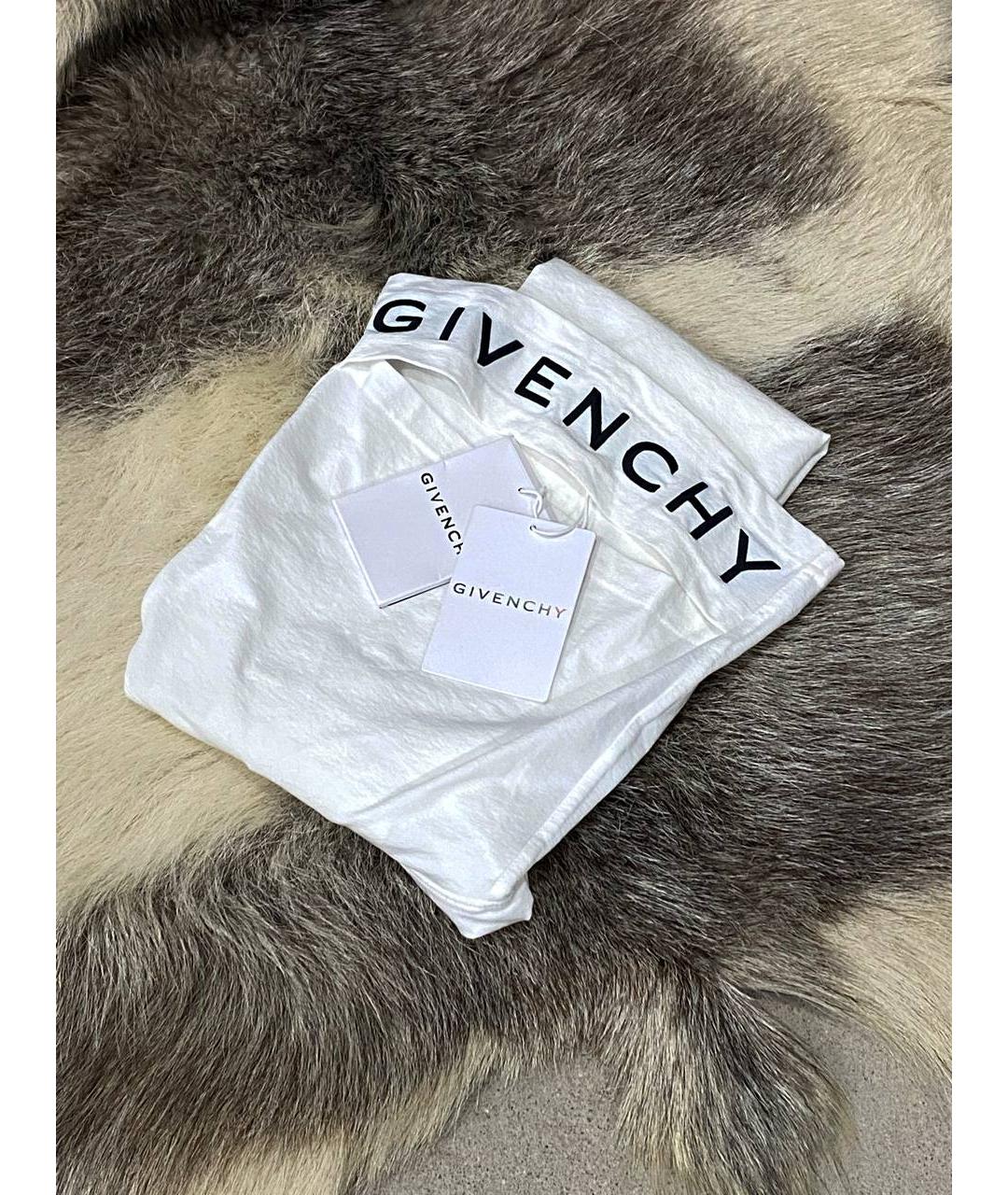 GIVENCHY Белая майка, фото 3