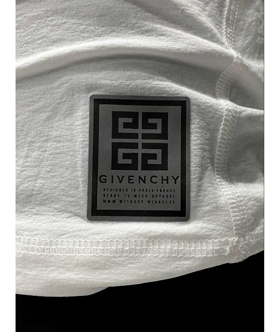 GIVENCHY Белая майка, фото 4