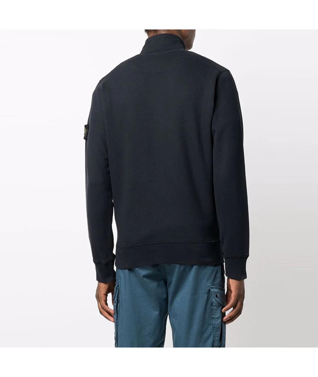 STONE ISLAND Темно-синяя куртка, фото 5
