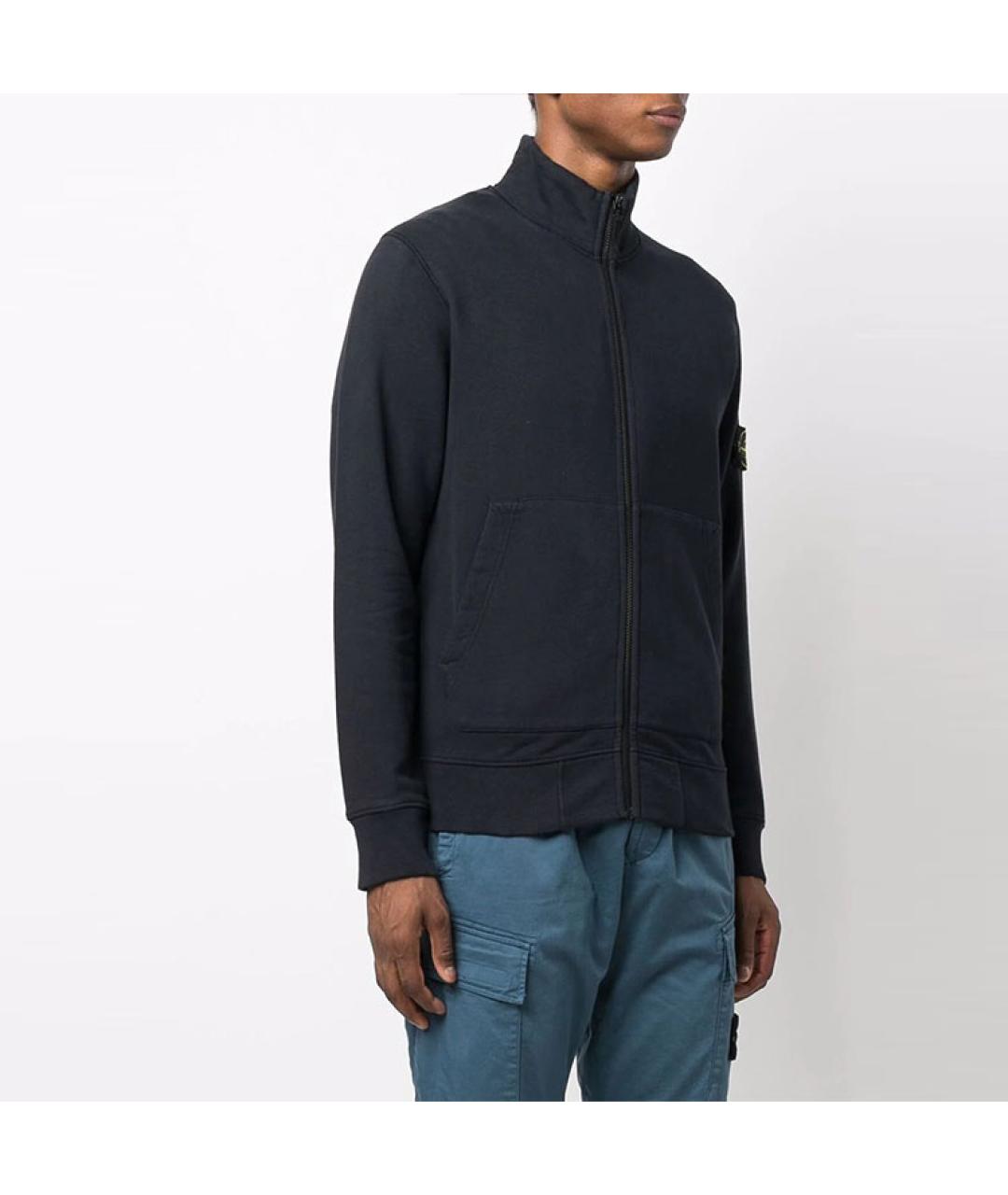 STONE ISLAND Темно-синяя куртка, фото 4