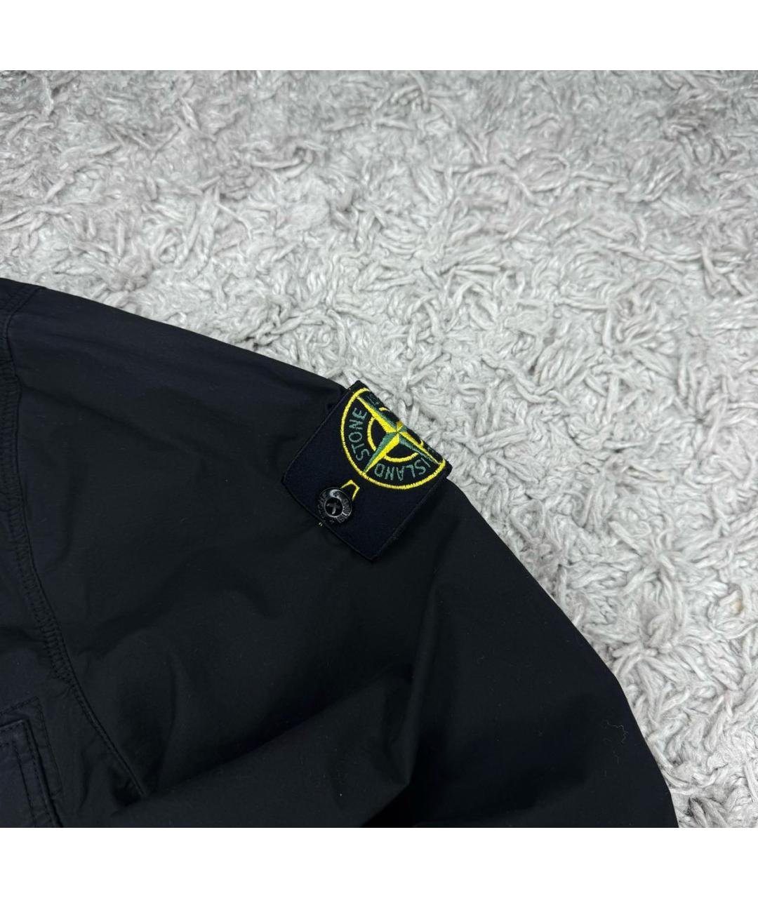 STONE ISLAND Черная куртка, фото 2